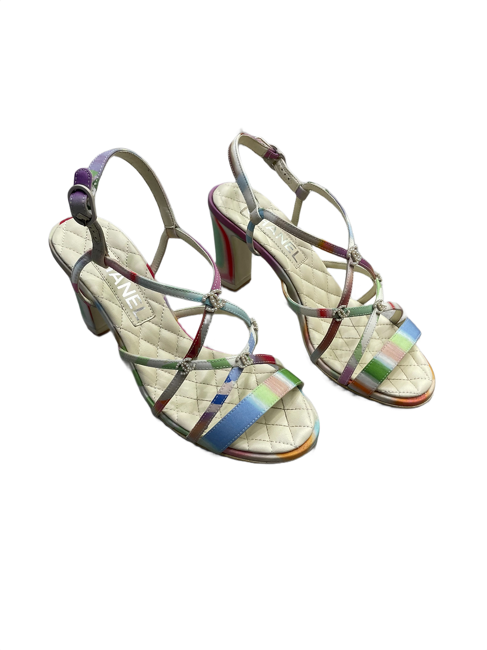 Chanel Heels Sandal Side View