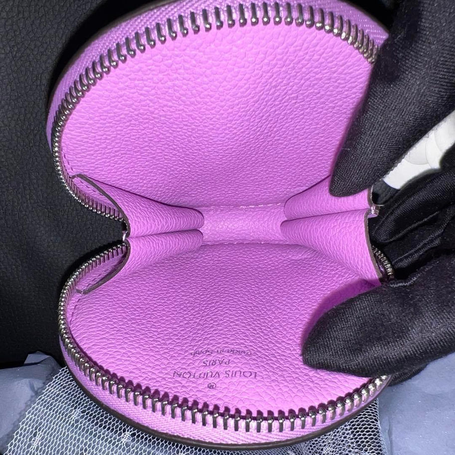 Louis Vuitton Marellini Lilas Provence in Purple Pouch InteriorView