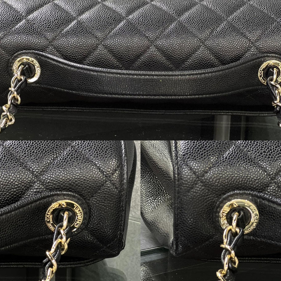Chanel Large Business Affinity Bag Top and Corner View