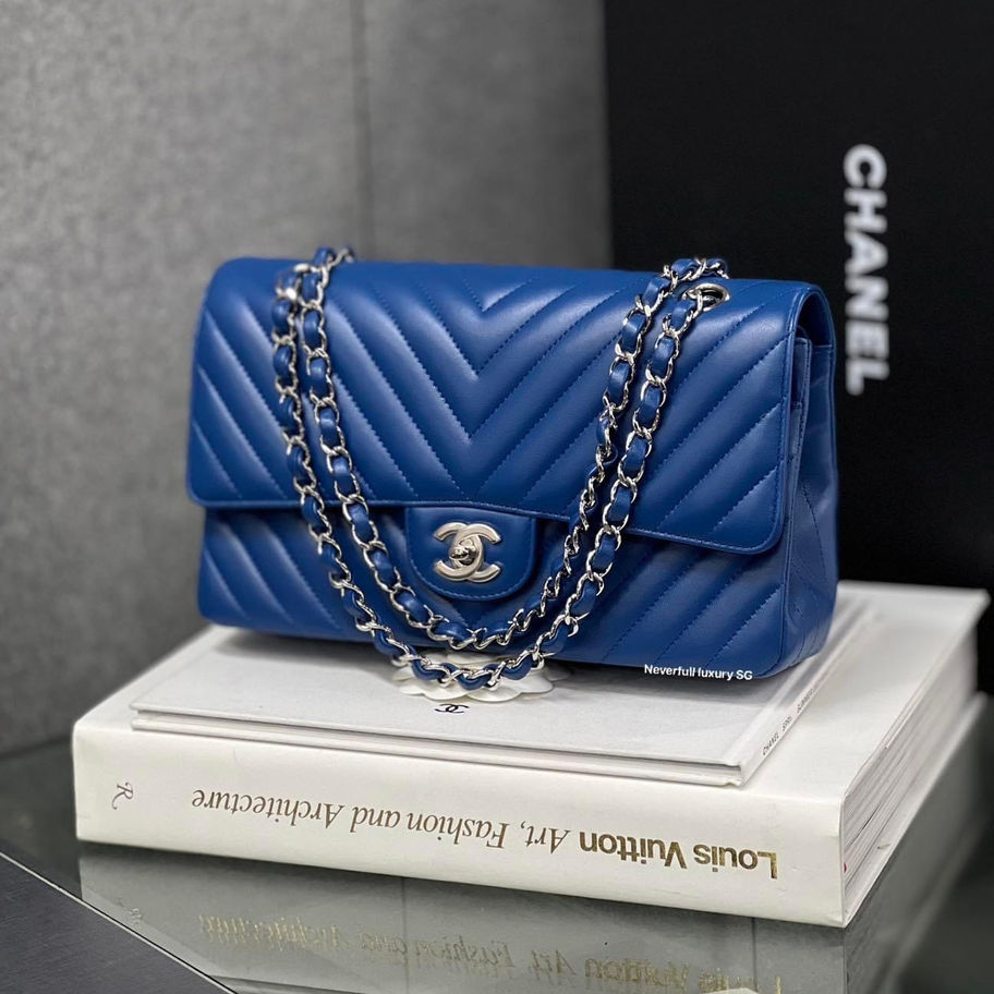 Chanel Classic Double Flap Front View
