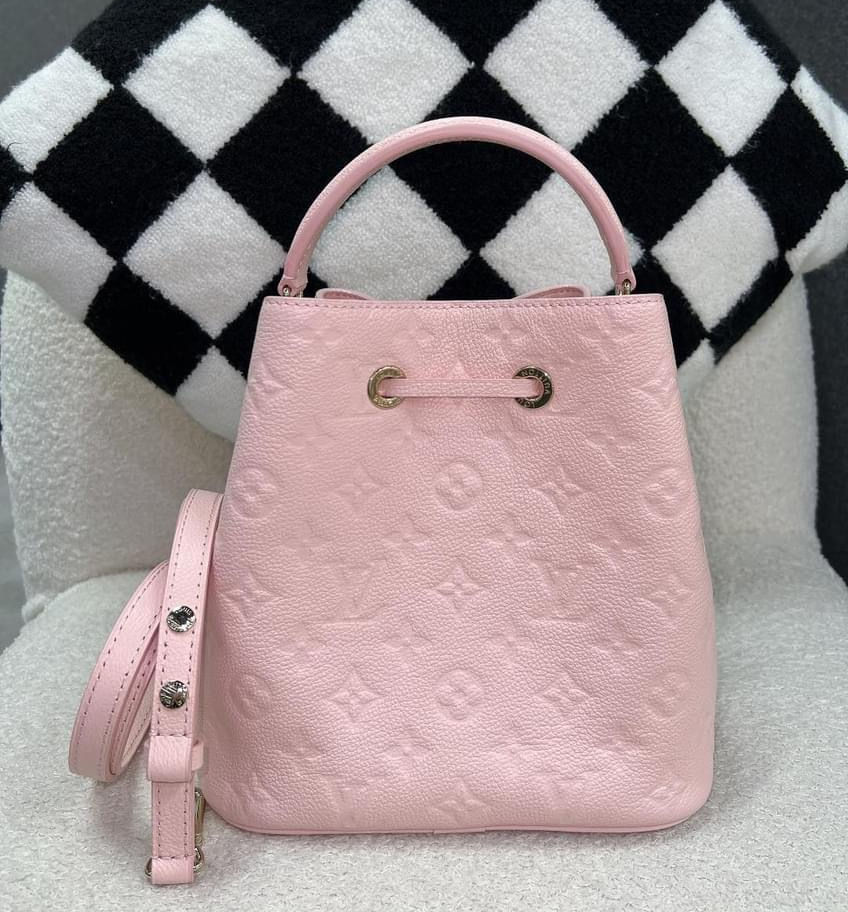 Pink Louis Vuitton Monogram Empreinte High Rise Bumbag