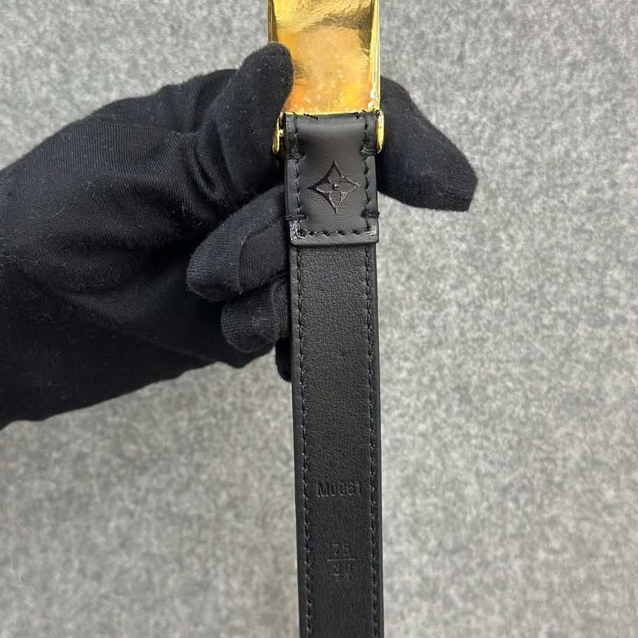 Louis Vuitton Initial Belt Code and Dimension View