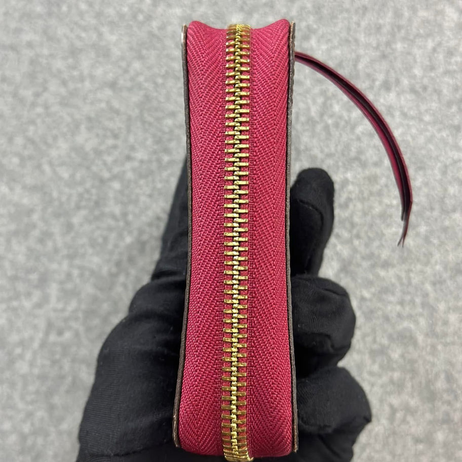 Pink Louis Vuitton Zippy Coin Purse Wallet