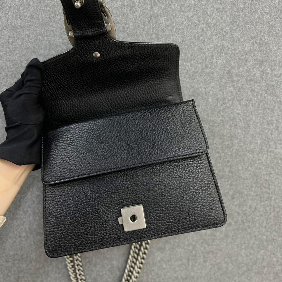 Gucci GG Dionysus Small Shoulder Bag Front View