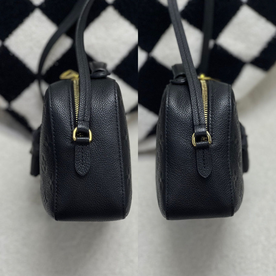 Louis Vuitton Saintonge Noir Monogram Side View