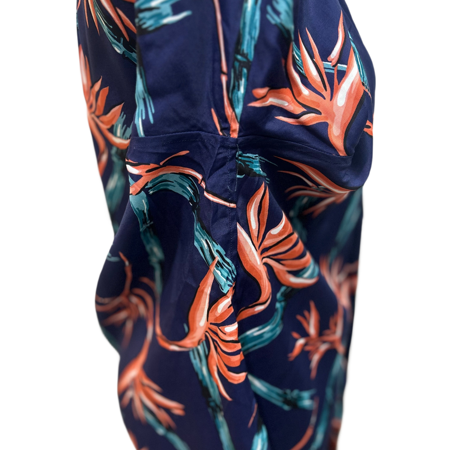 Louis Vuitton Hawaiian Shirt Aloha Birds of Paradise Under Seams View