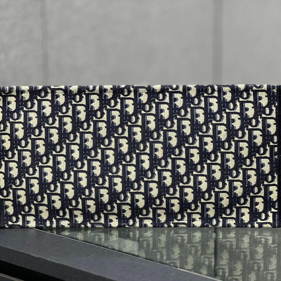 Dior Oblique jacquard wallet