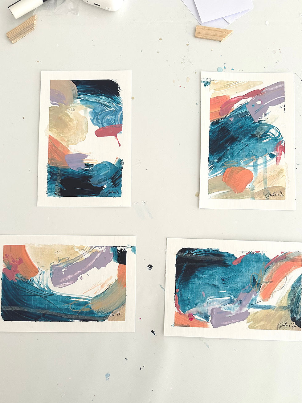 Miniaturbild: Salty Sunset Study I-VIII