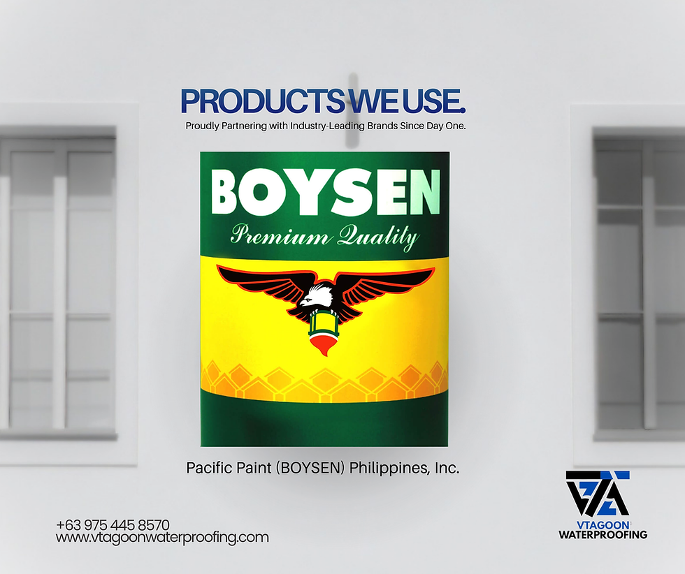 Boysen Paints is one of the Philippines' most recognized and trusted architectural paint brands, renowned for its high-quality finishes and innovative construction chemical solutions.