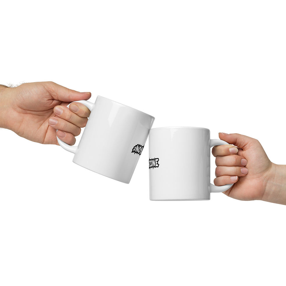 Thumbnail: #NoBullyzone White Glossy Mug