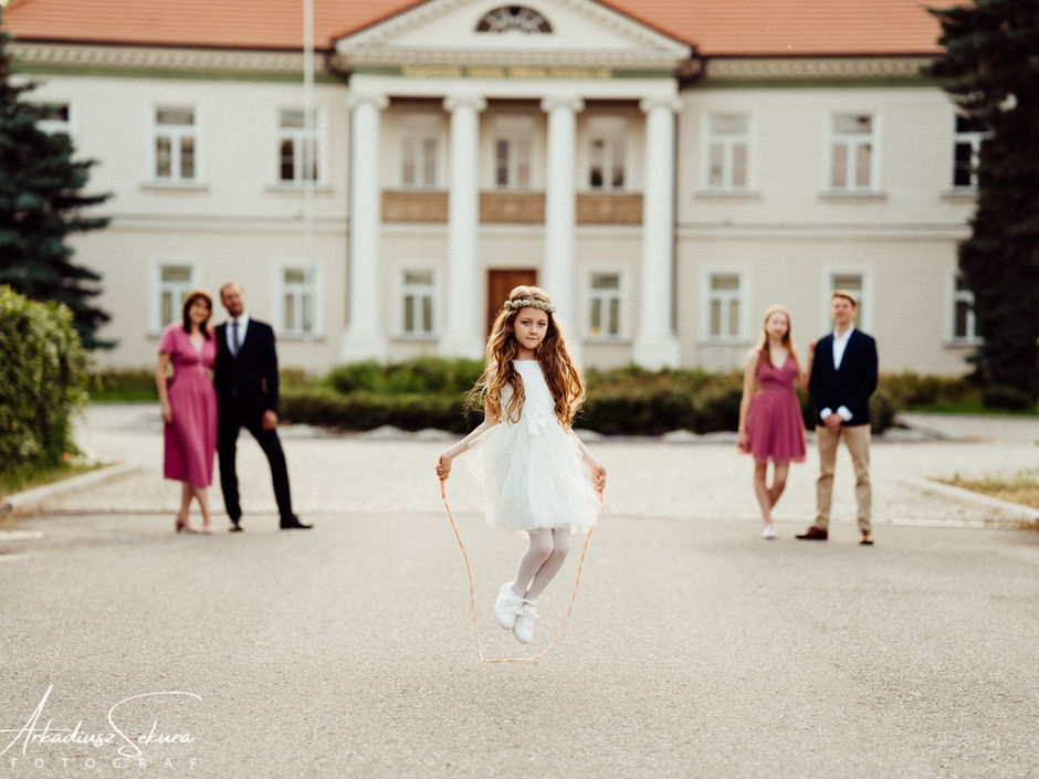 Prezydencka sesja komunijna z pleneru Róży
