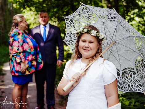 Zdjęcie komunijne z pleneru Łódź