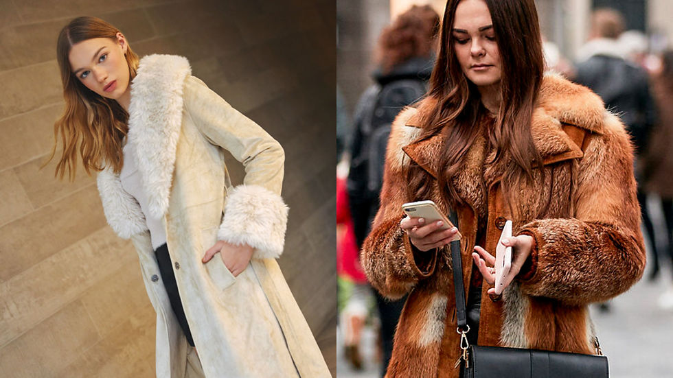 Tendencias otoño invierno 2026 - Abrigos de piel