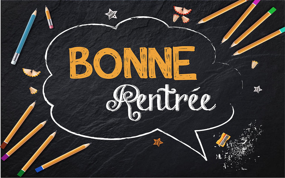 Bonne rentrée