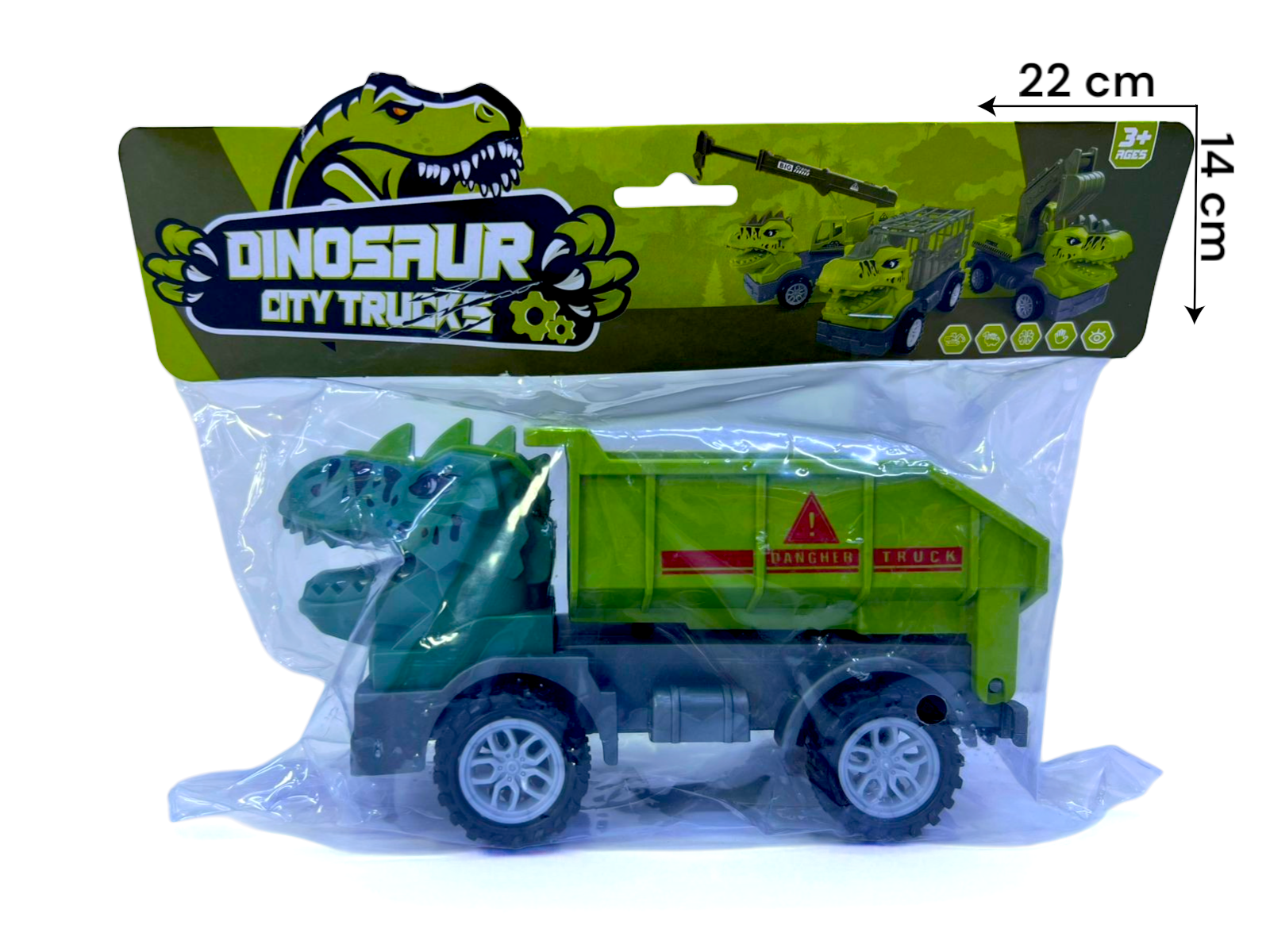 CARRITO DINOSAURIO CONSTRUCCIÓN