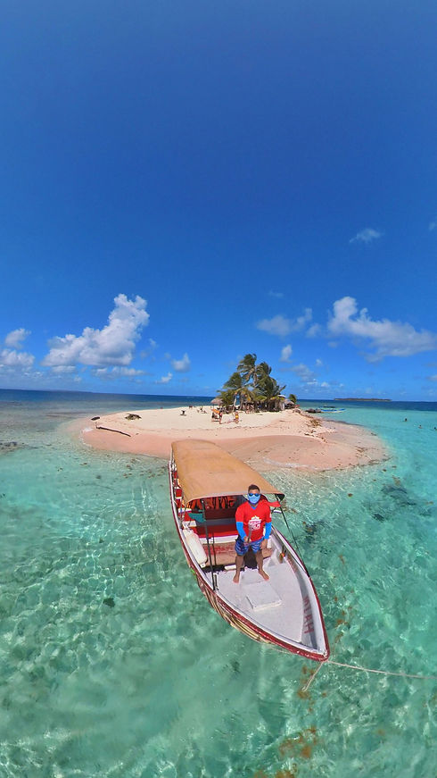 Isla Pelicano en las Islas de San Blas