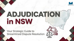 Adjudication in NSW Explained: How to Win (or Survive) a Security of Payment Claim