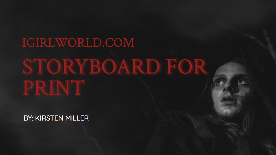 Storyboard for Print