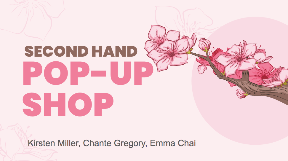 Second-hand pop-up shop