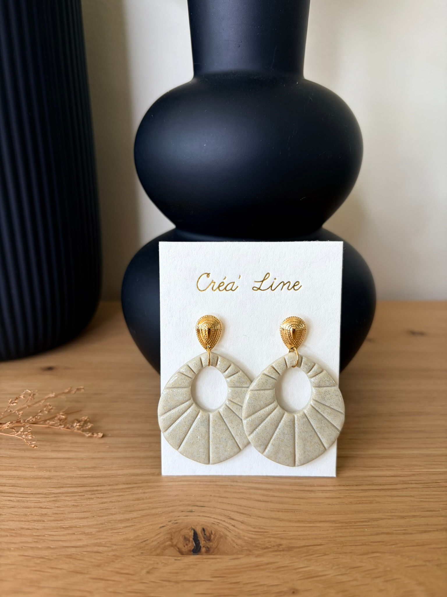 Boucles d'oreilles Éclat de Sable