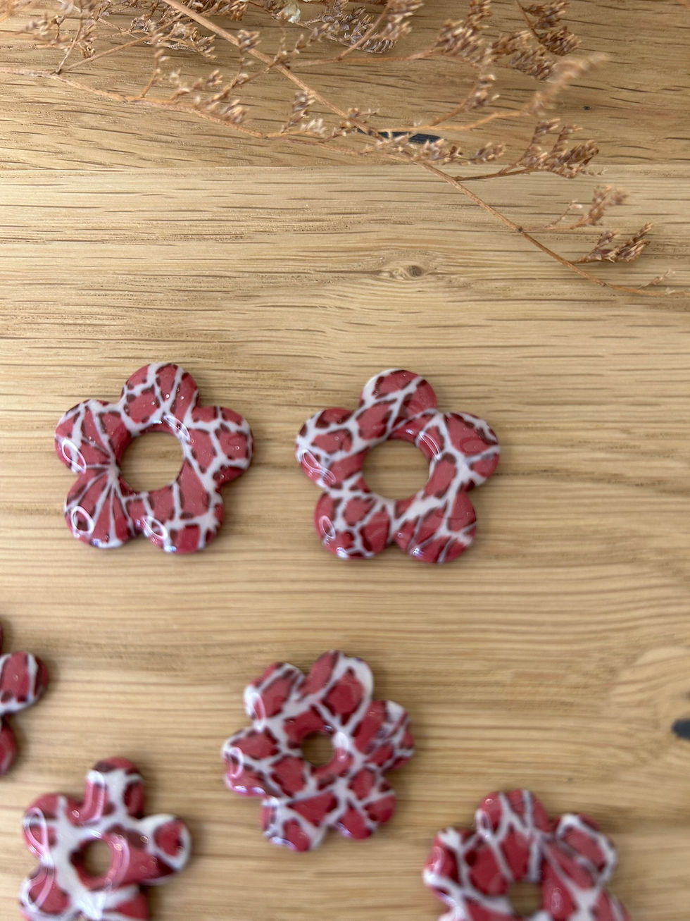 Miniature : Charms Léopard rose