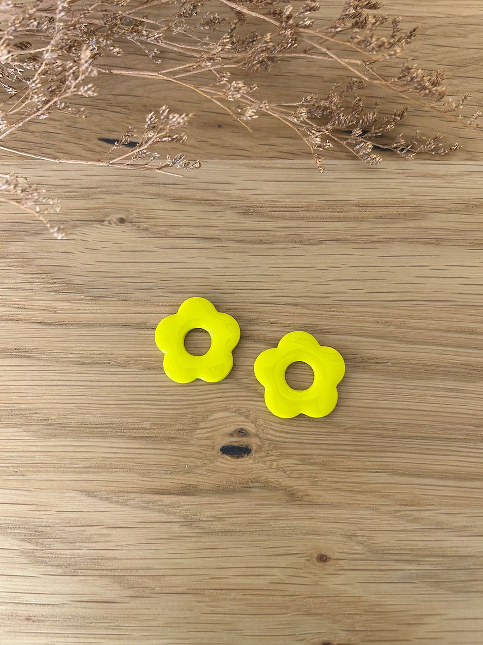 Miniature : Charms "Lily " Jaune Citron
