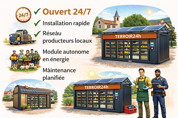 Votre point de vente 24h/24h développez vos ventes