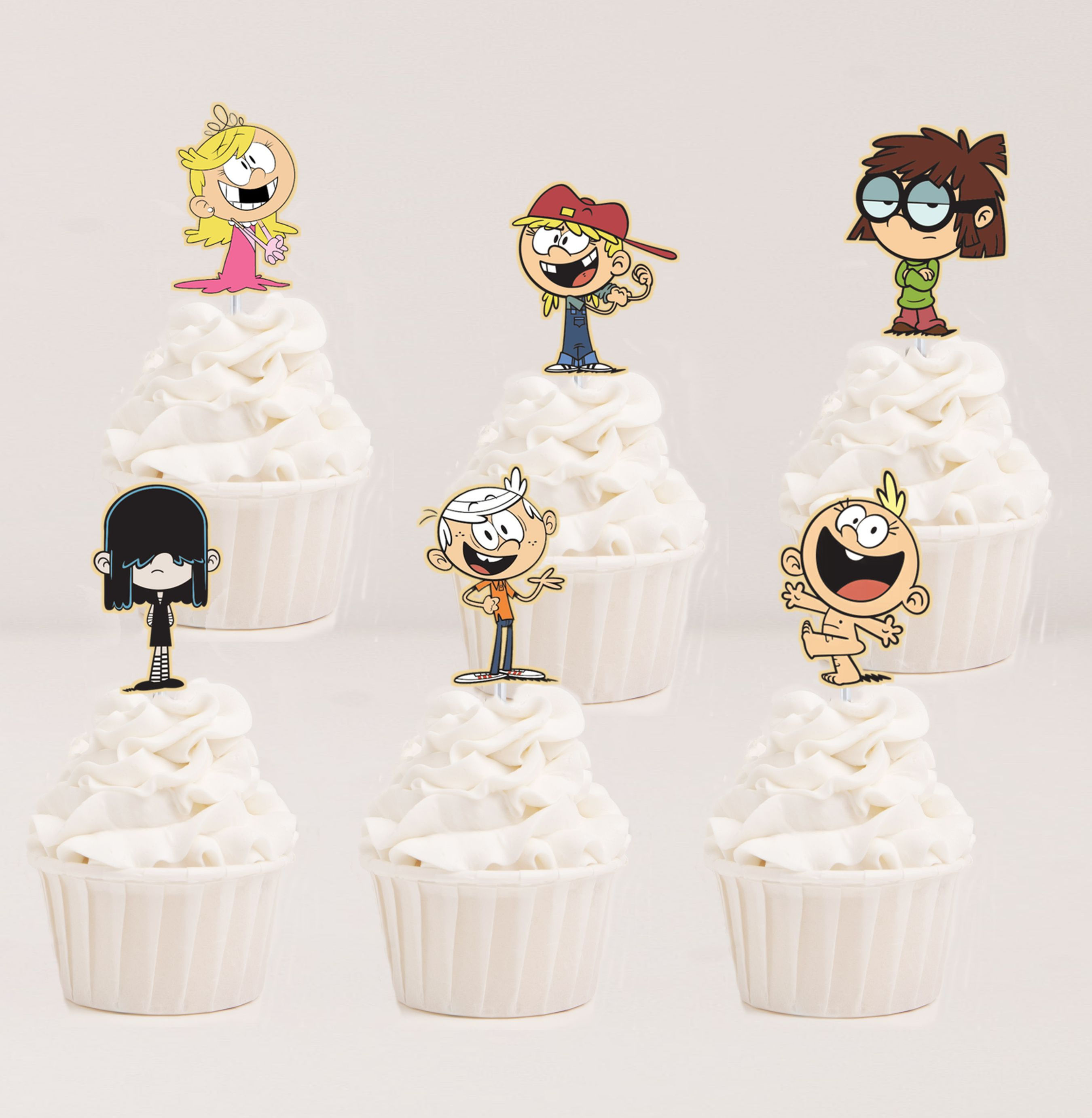 Toppers Recortados Loud em Casa