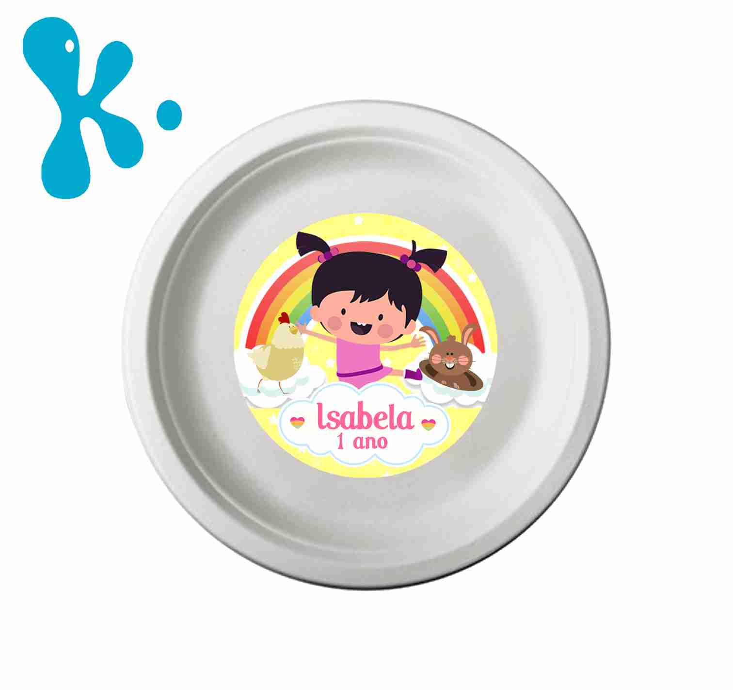 Autocolante para prato A pequena Lola | BabyTV