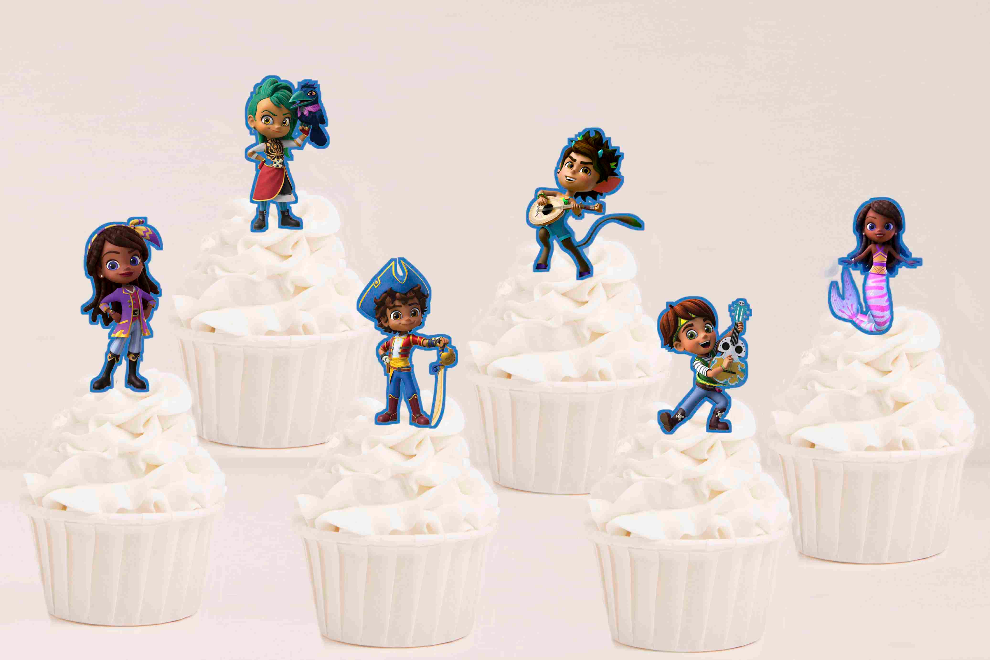 Toppers Recortados Santiago dos Mares