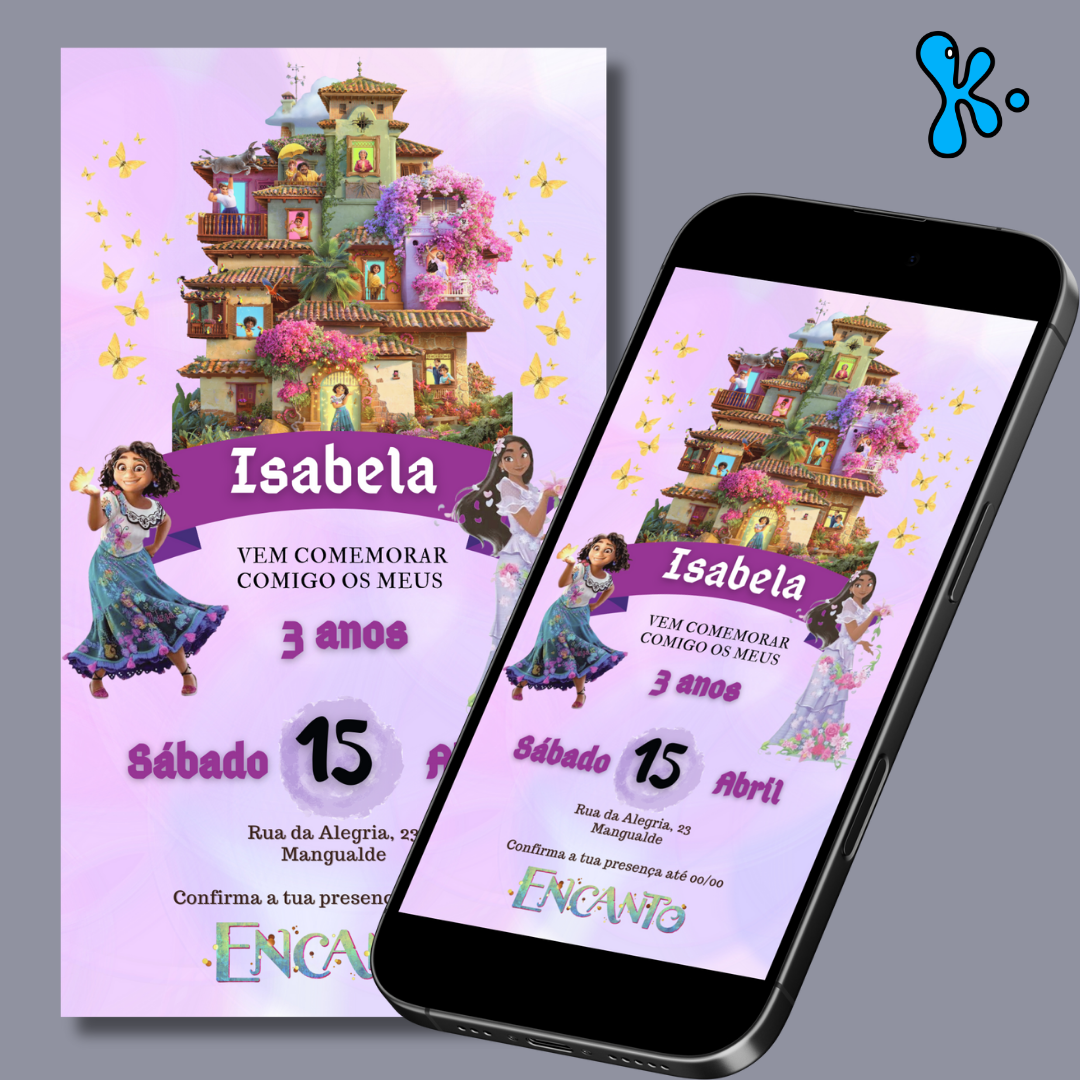 Convite Digital Encanto 5