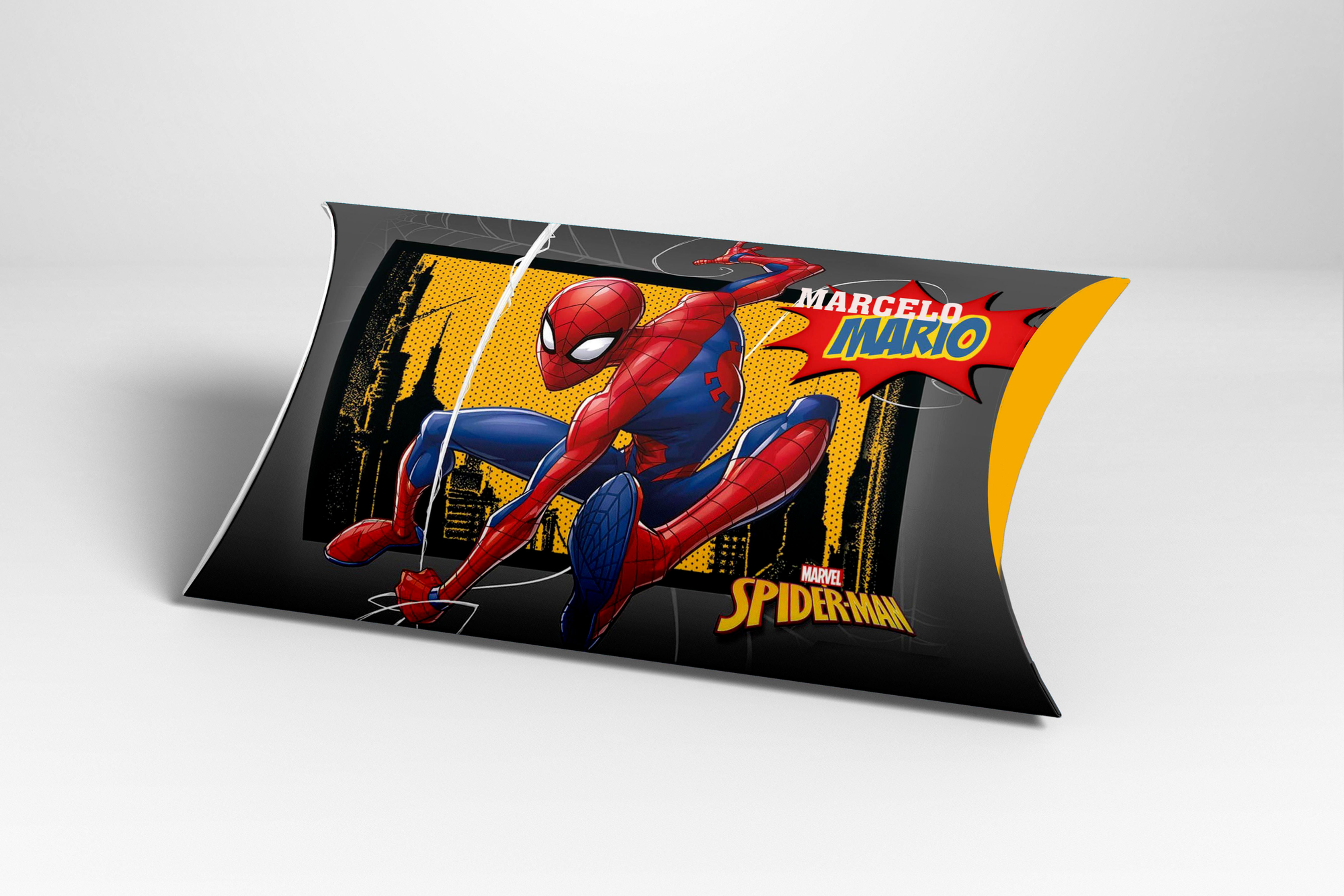 Caixa Almofada Homem-Aranha