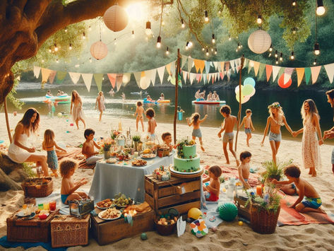 Festa de Aniversário na Praia Fluvial: Guia Completo com Ideias Criativas e Sustentáveis