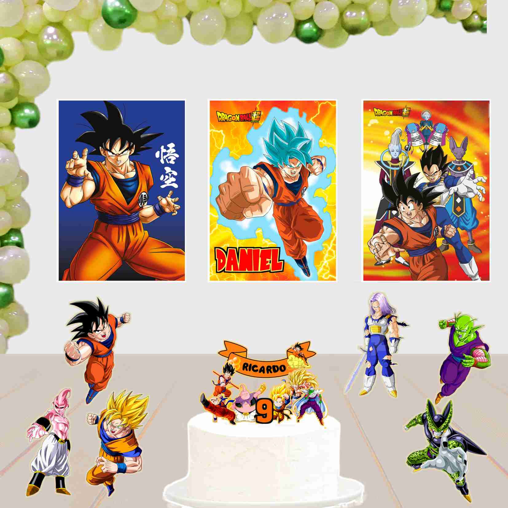 Kit de Festa Básico 1a Dragon Ball