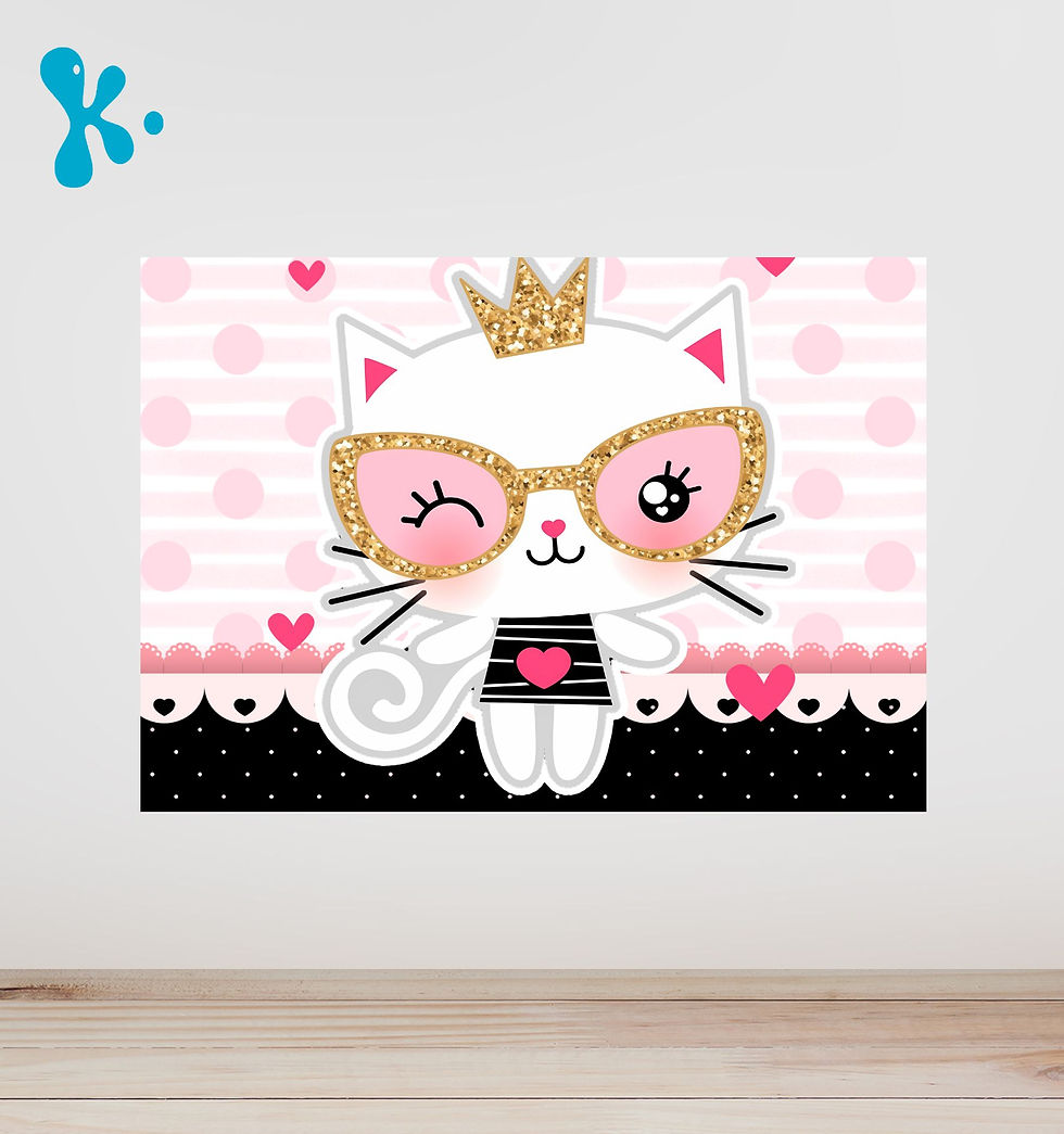 Cartaz A3 Gatinha 25-1