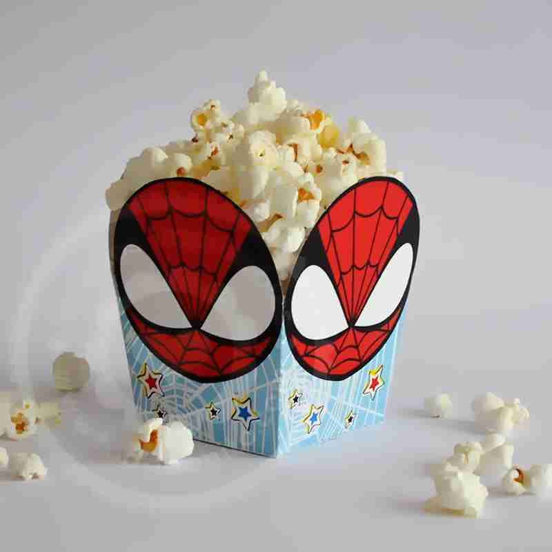 Caixa Pipocas Homem-Aranha 1
