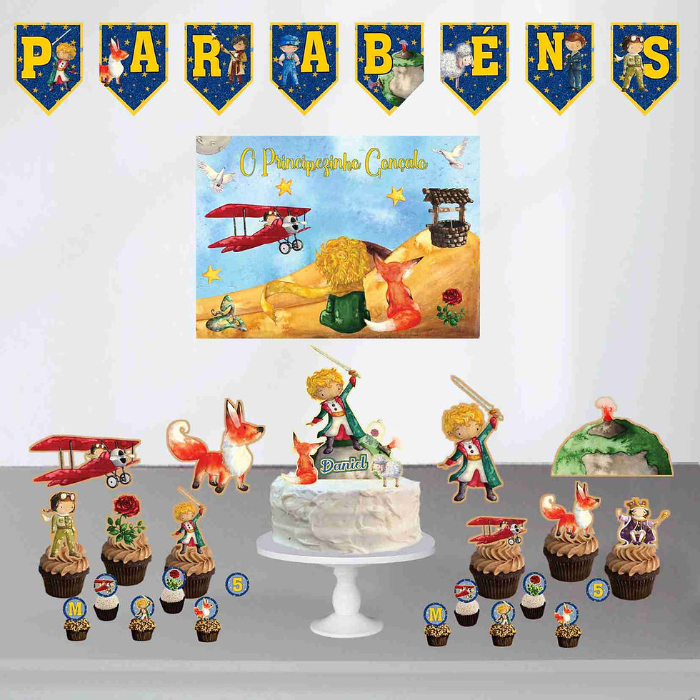 Kit Só Um Bolinho 1 Principezinho 2