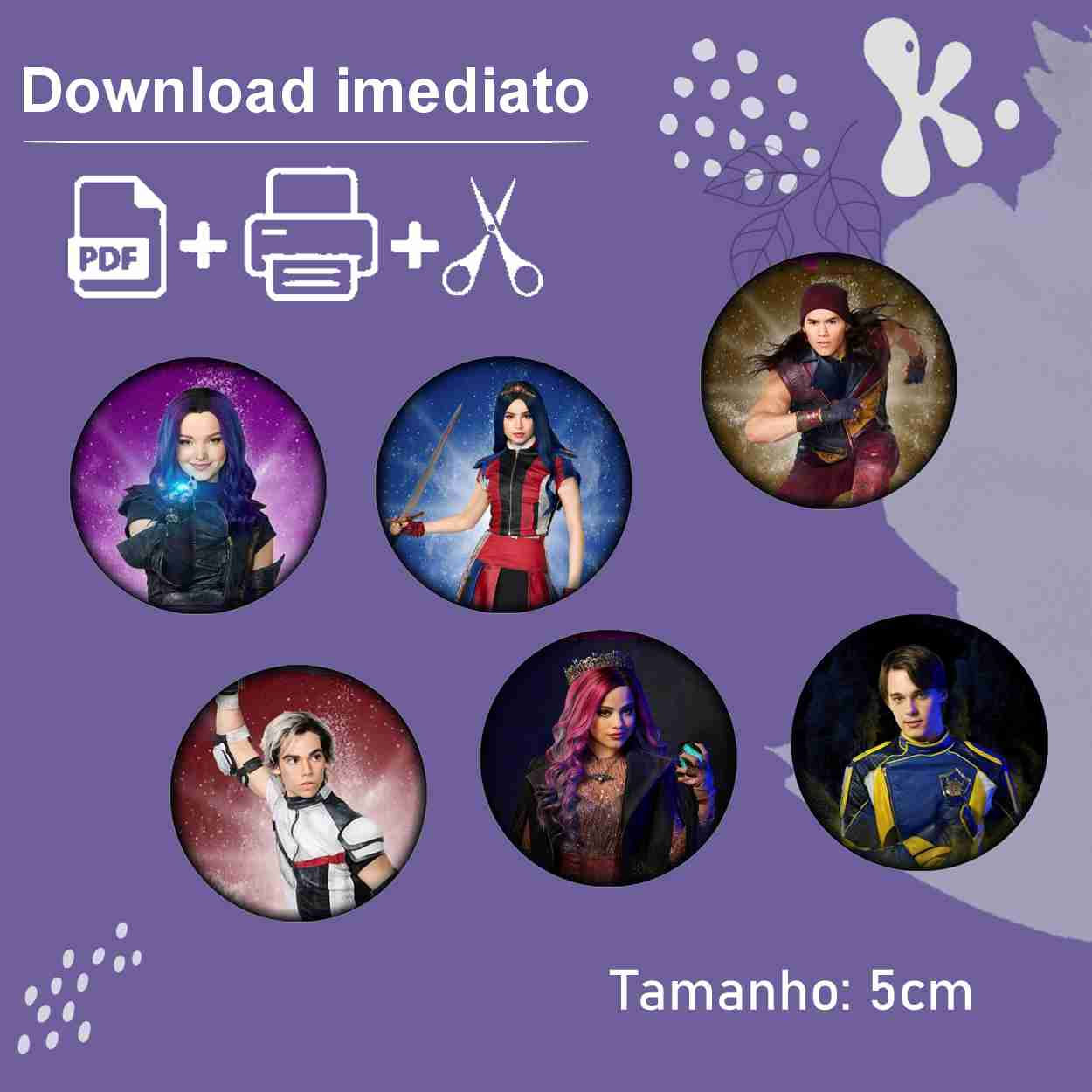 Círculos Multiusos Os Descendentes