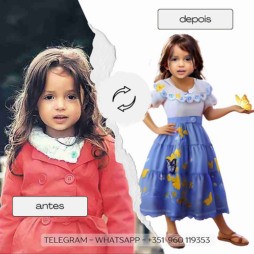 Criação da Personagem do Filme Encanto