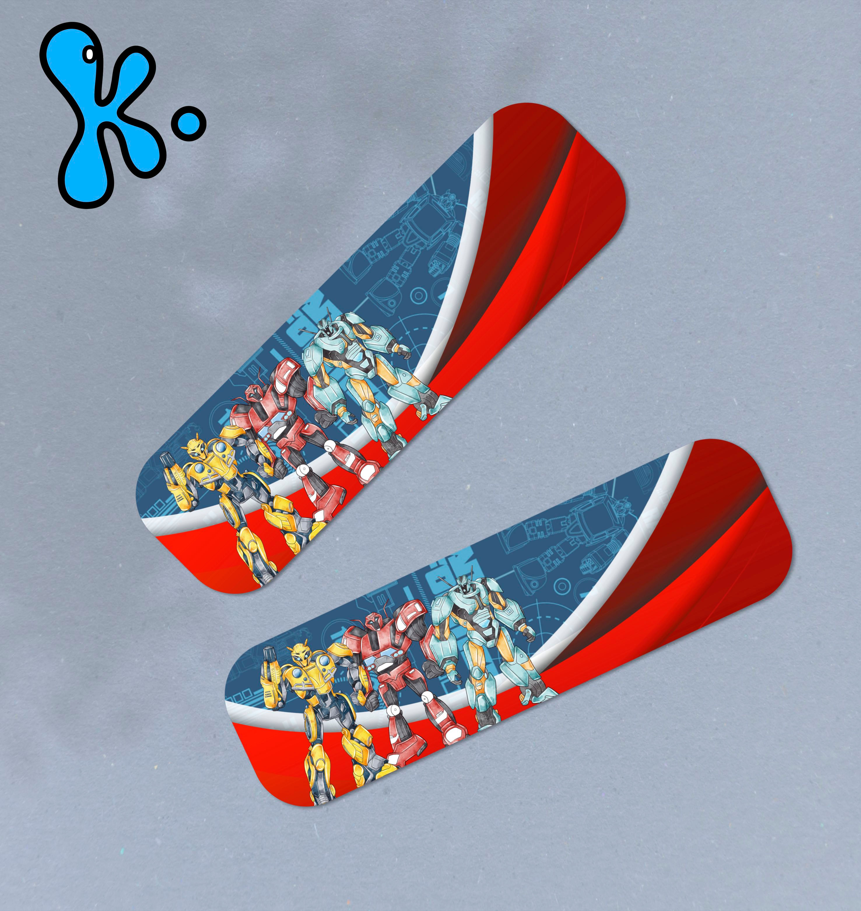 Marcador de Livro Transformers