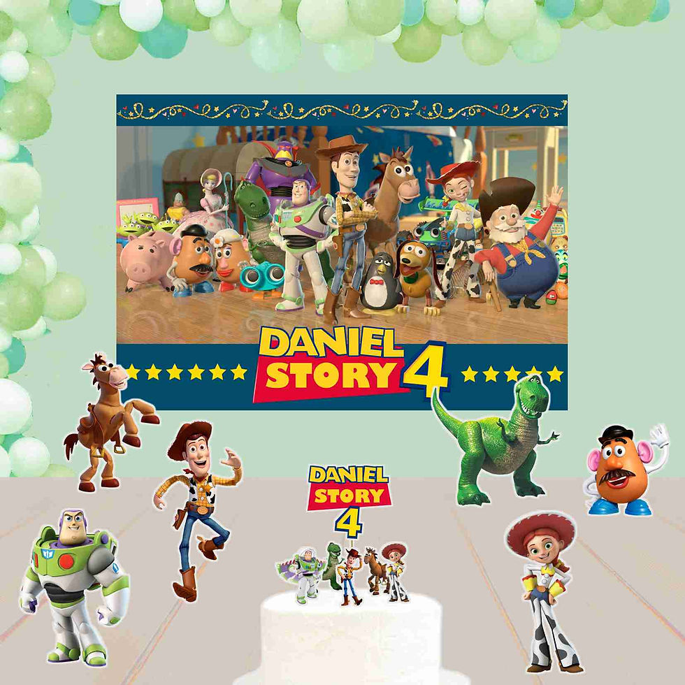 Kit de Festa Básico 1 Toy Story 1