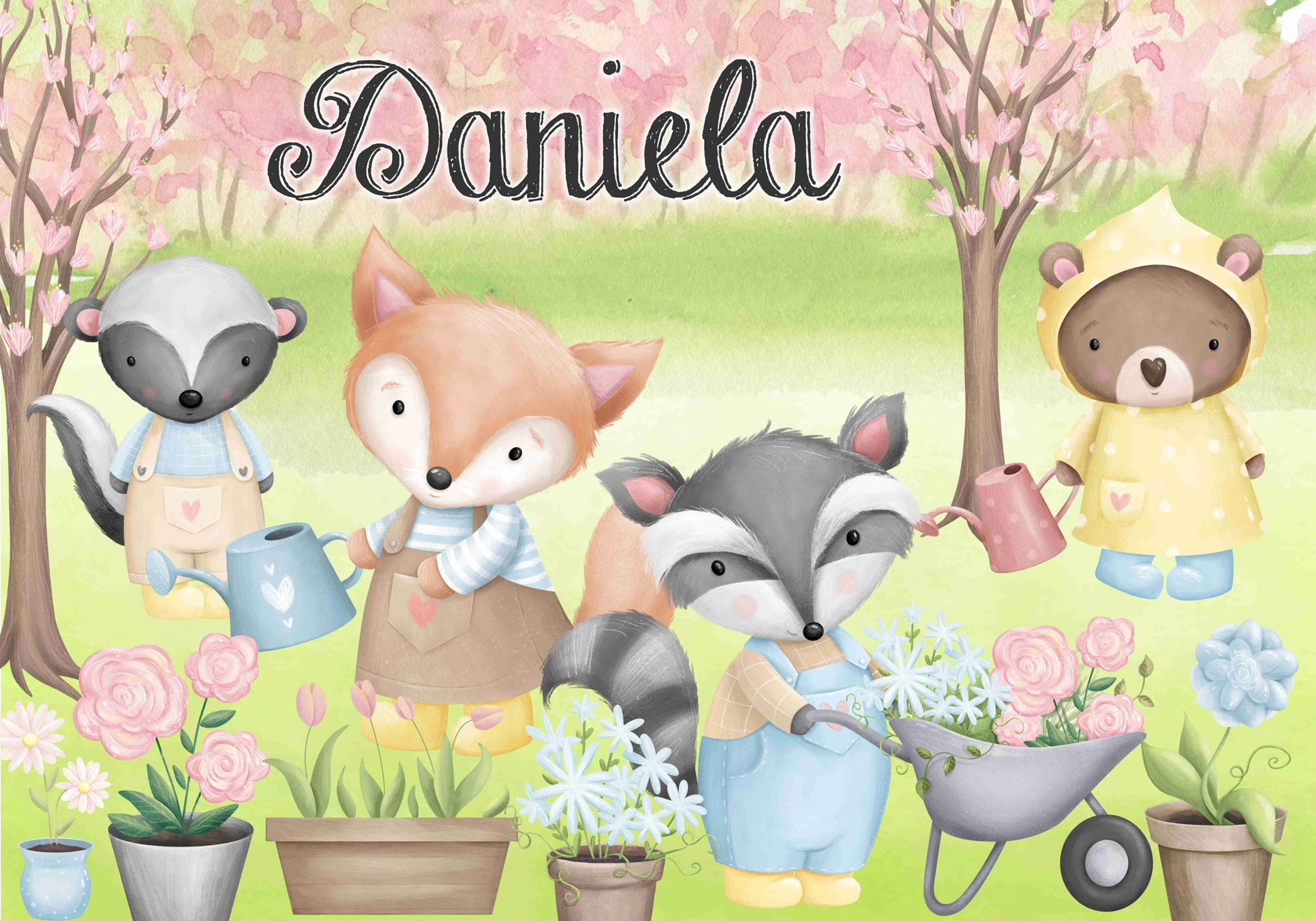 Cartaz A3 Jardim dos Animais