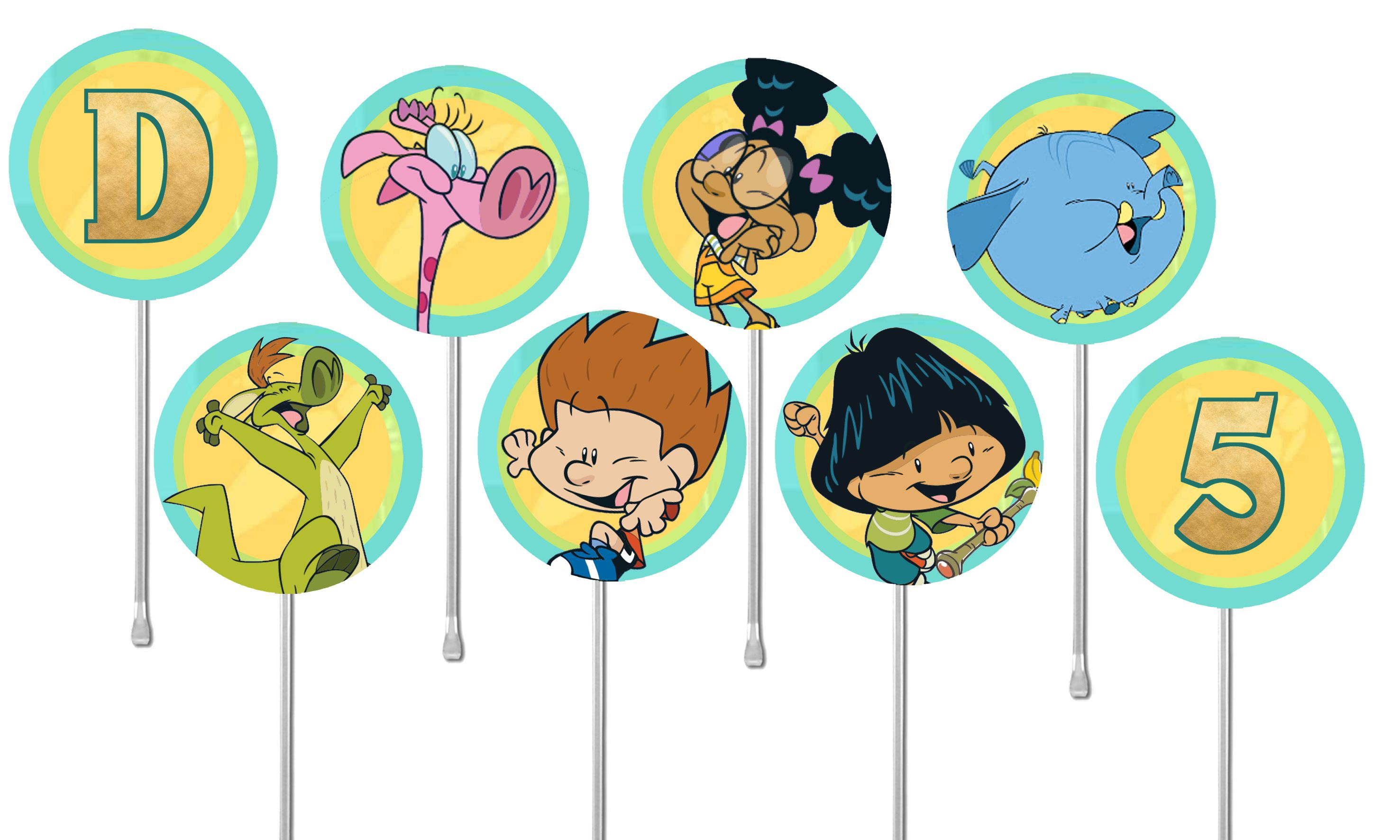 Toppers doces salgados Um Amigo de Peso