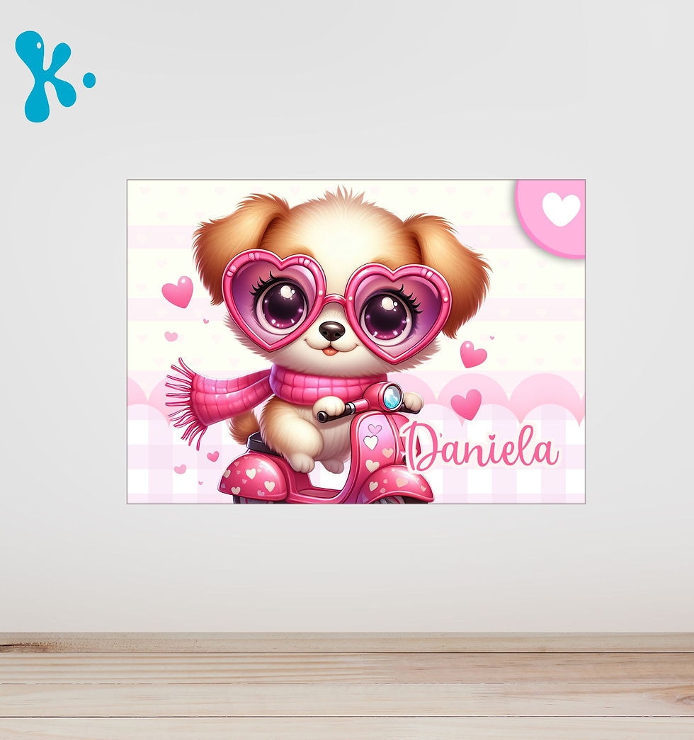 Cartaz A3 Cadelinha Charmosa