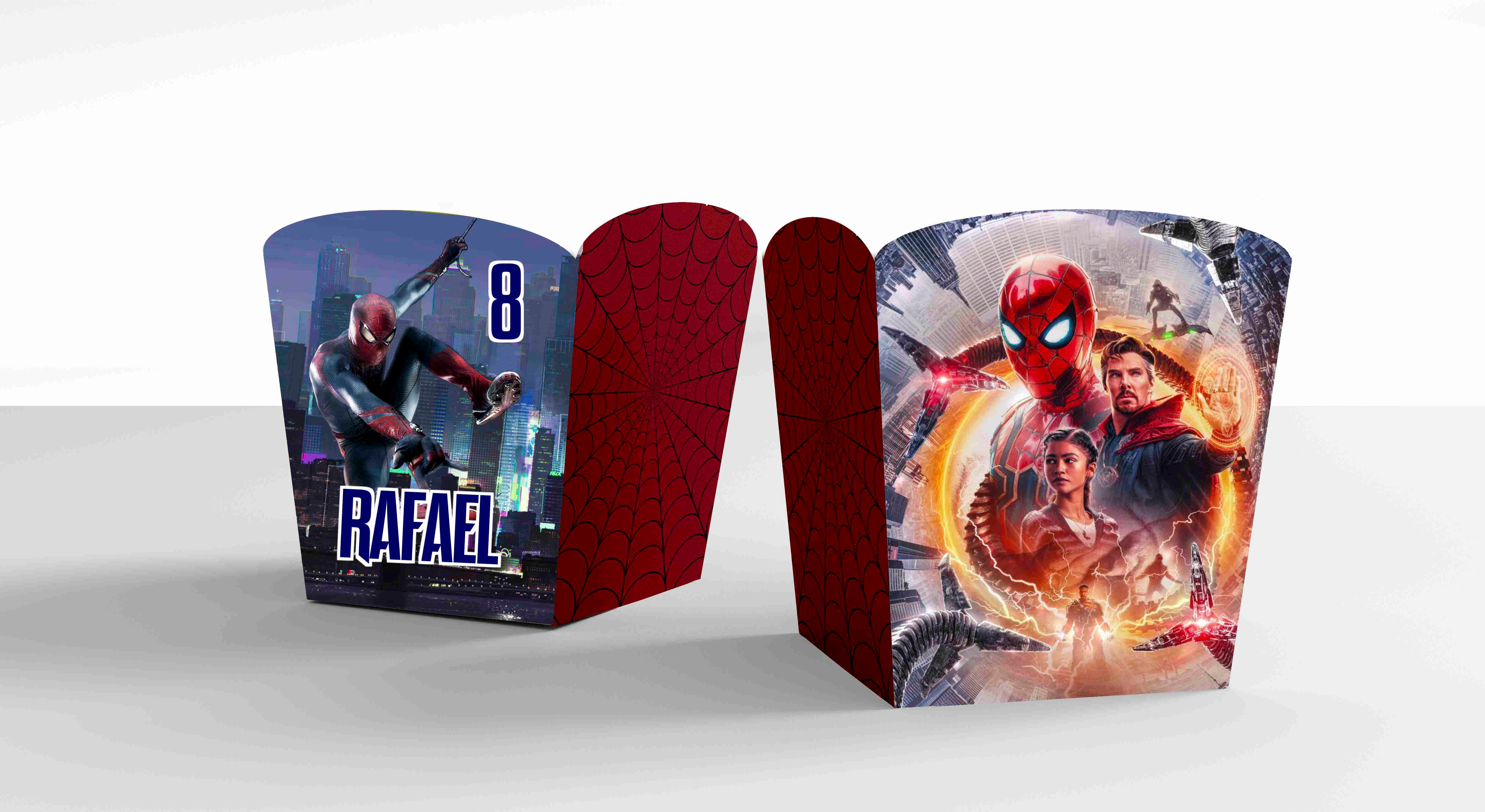 Caixa Pipocas Homem-Aranha 2
