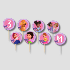 Toppers Doces/Salgados