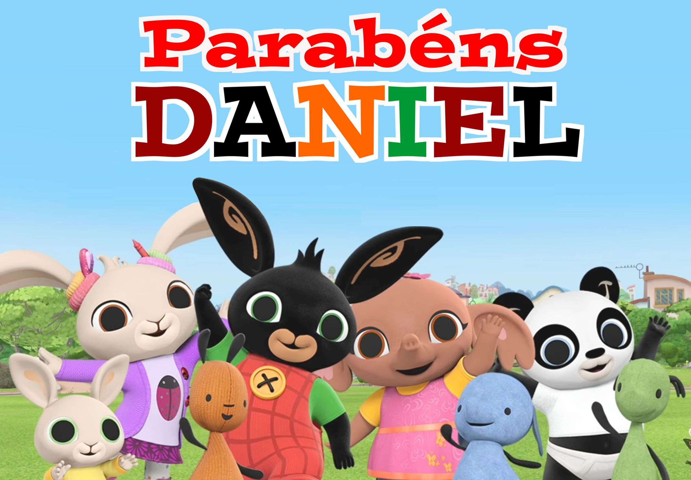 Cartaz A3 Coelho Bing 1