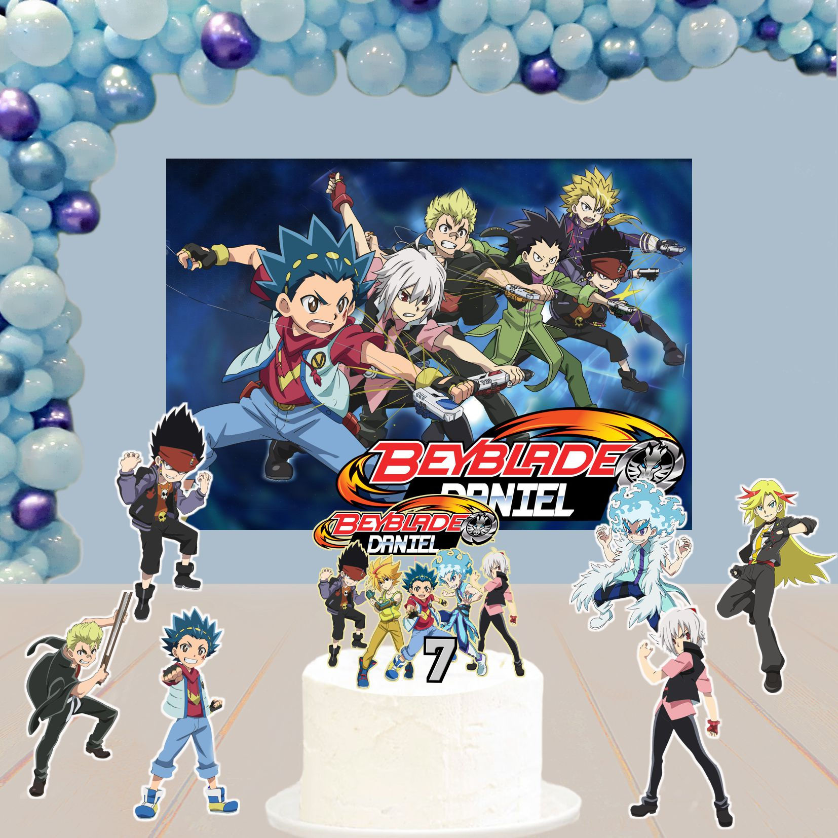 Kit de Festa Básico 1 Beyblade