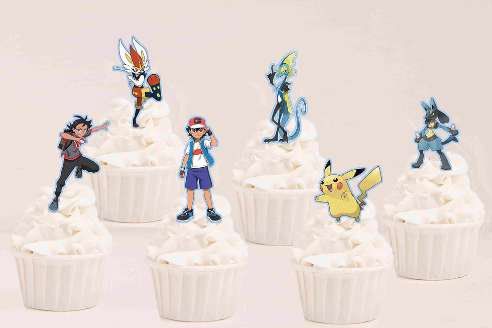 Toppers Recortados Pokémon Ultimate Journeys