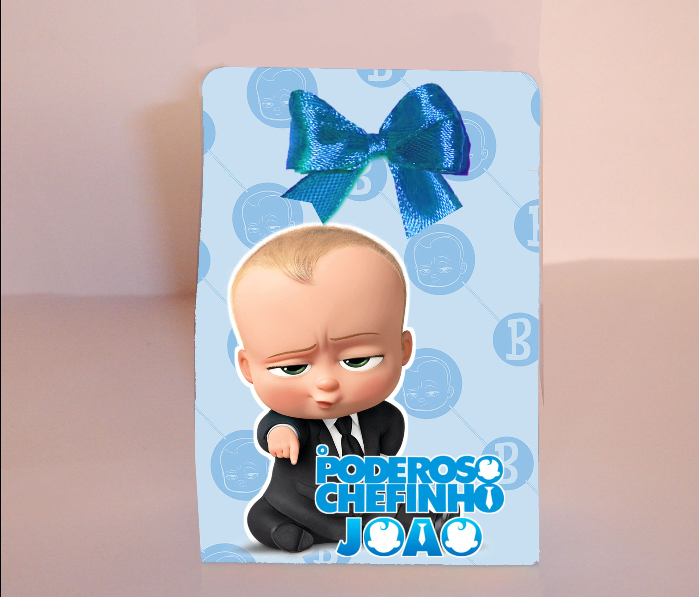 Caixa Sacola Aberta The Boss Baby